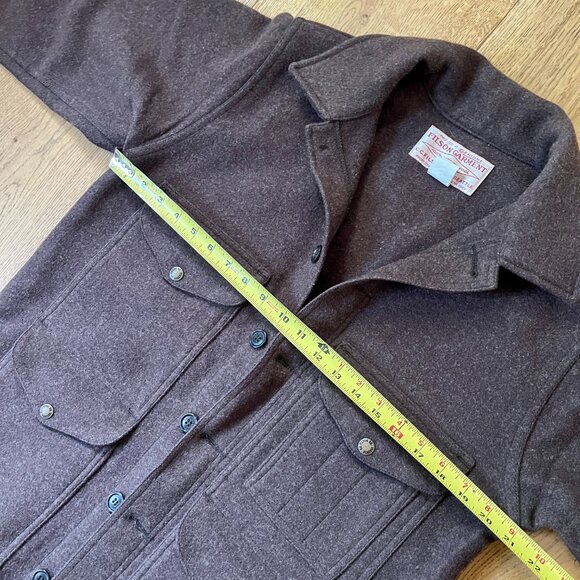 Filson Mackinaw Cruiser, Brown, Small 36 - Picture 2 of 5